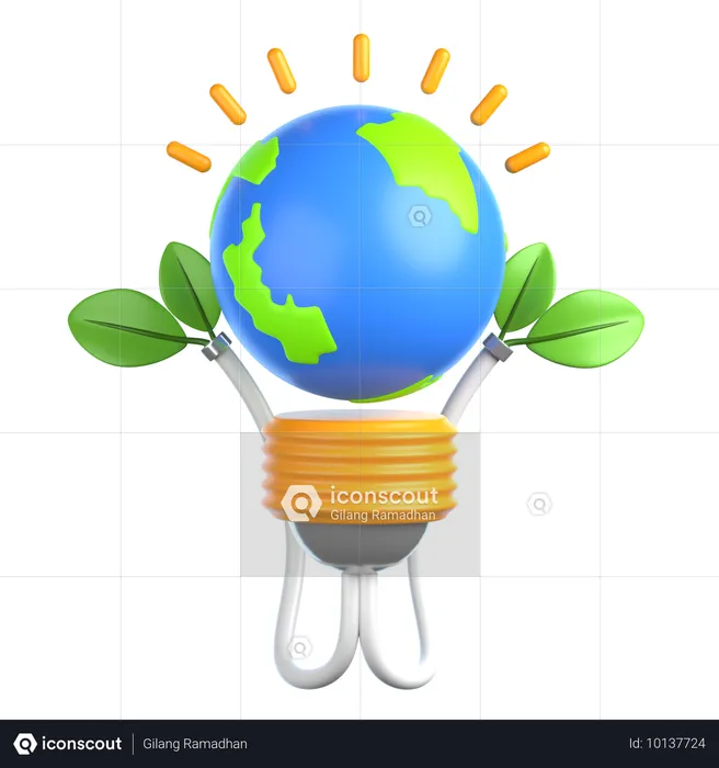 Global Energy  3D Icon