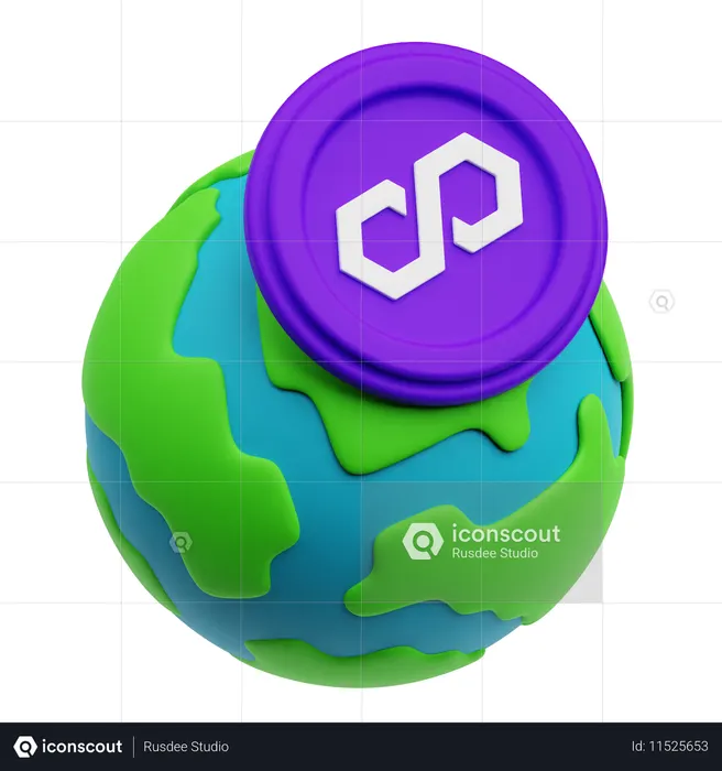 Global Money  3D Icon