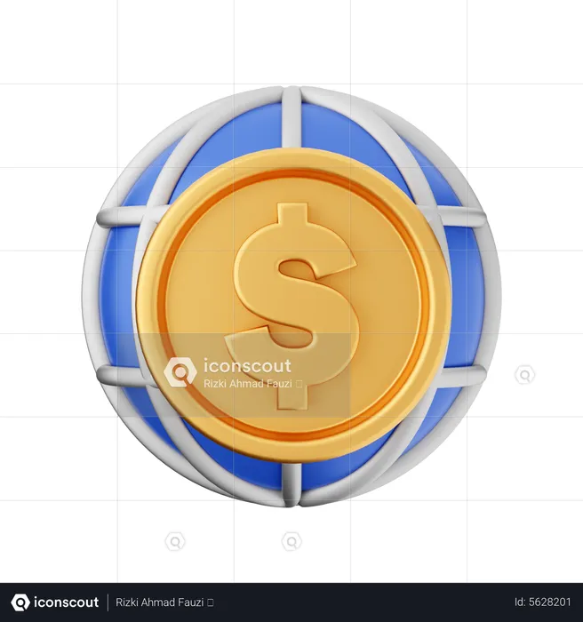 Global Payment  3D Icon