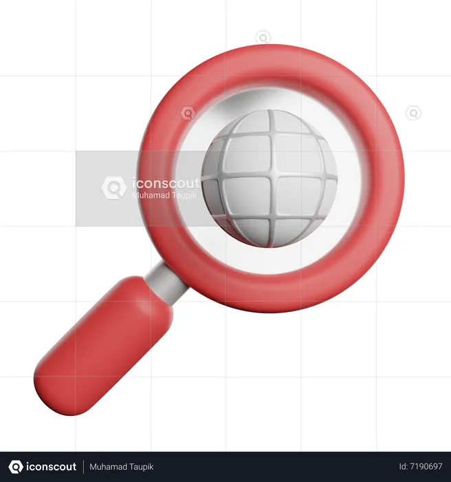 Global Research  3D Icon