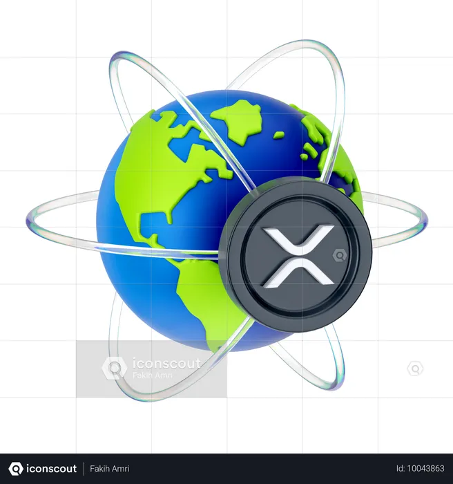 Global Ripple  3D Icon