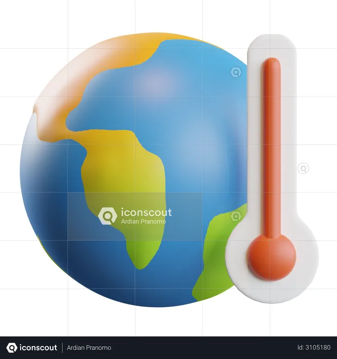 Global Warming  3D Illustration