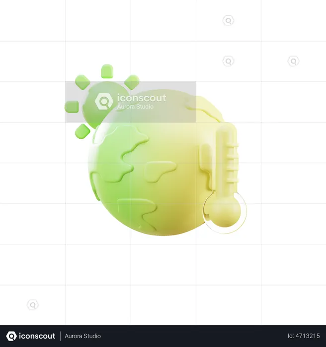 Global Warming  3D Illustration