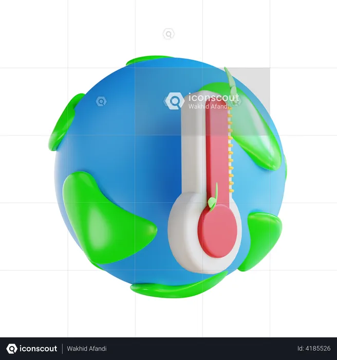 Global warming  3D Illustration