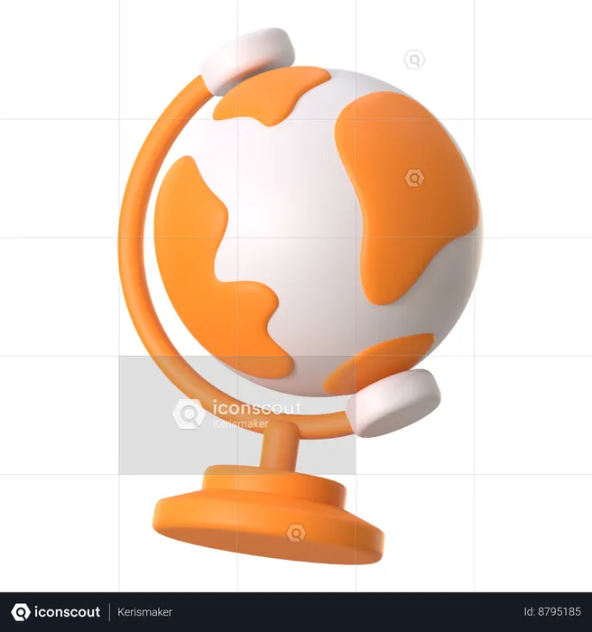 Globe  3D Icon