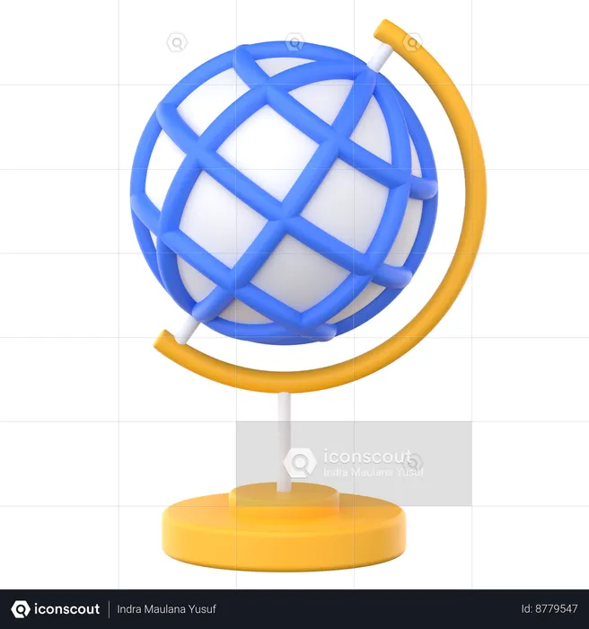 Globe  3D Icon