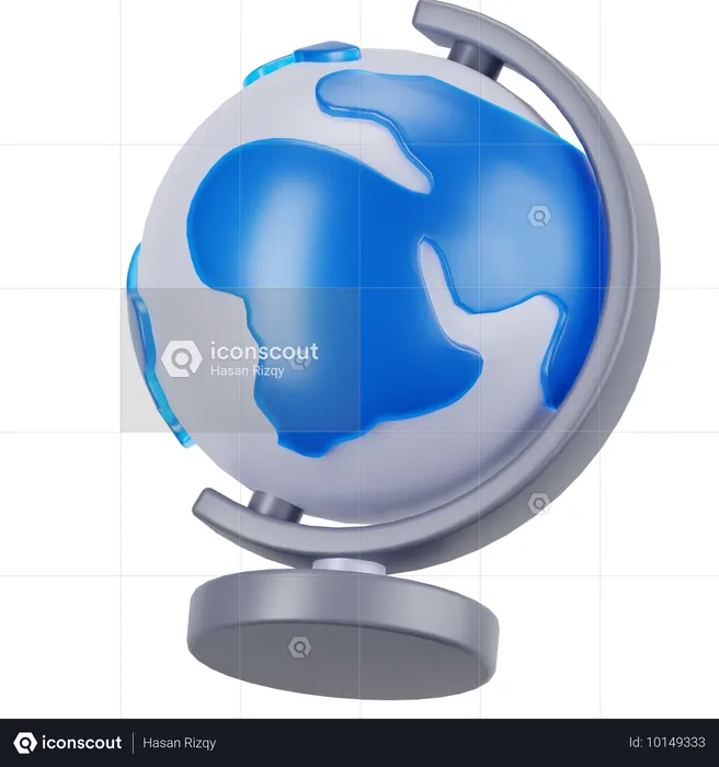 グローブ  3D Icon