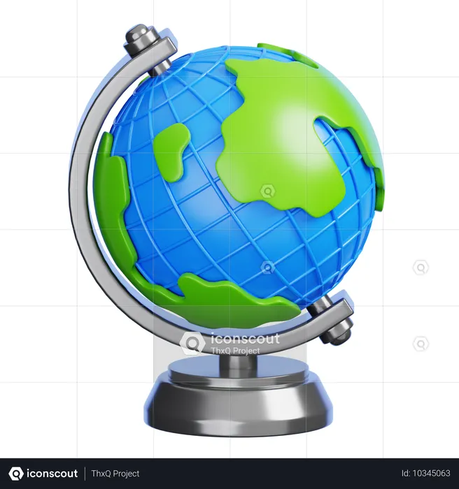 Globe  3D Icon