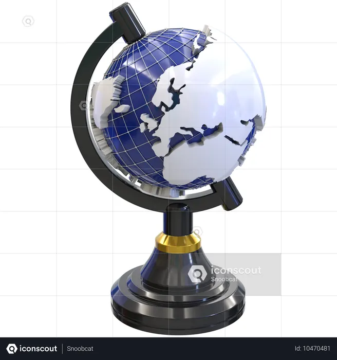 Globe  3D Icon