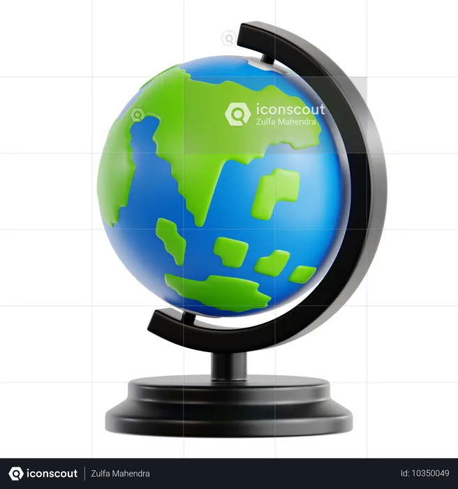 Globe  3D Icon