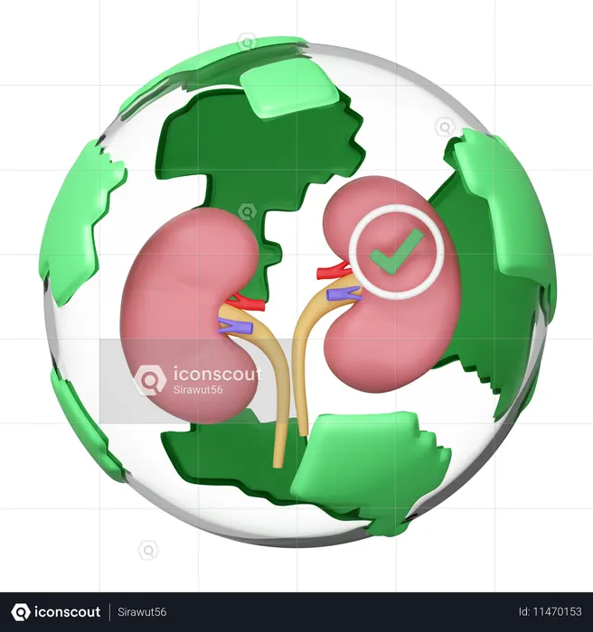 Globe  3D Icon