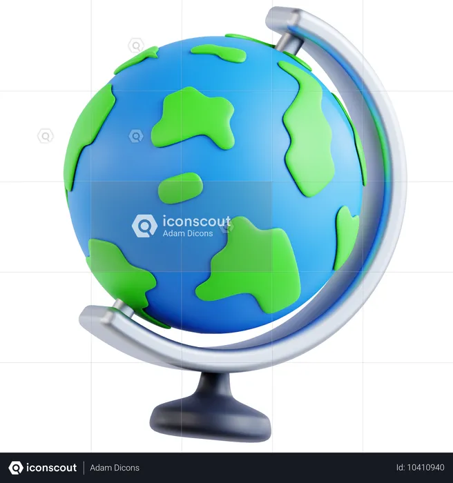 Globe  3D Icon