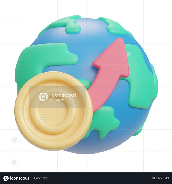 Globe  3D Icon