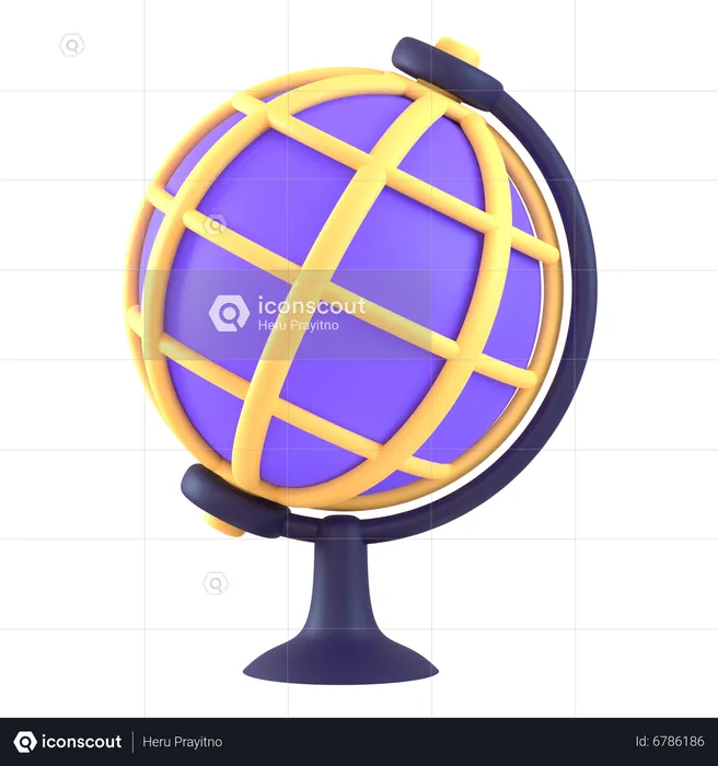 Globe  3D Icon