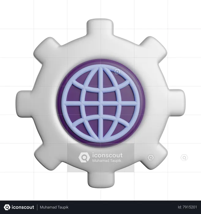 Globe  3D Icon