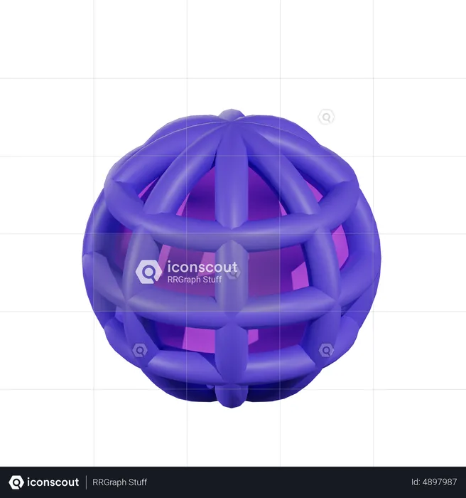 Globe  3D Icon