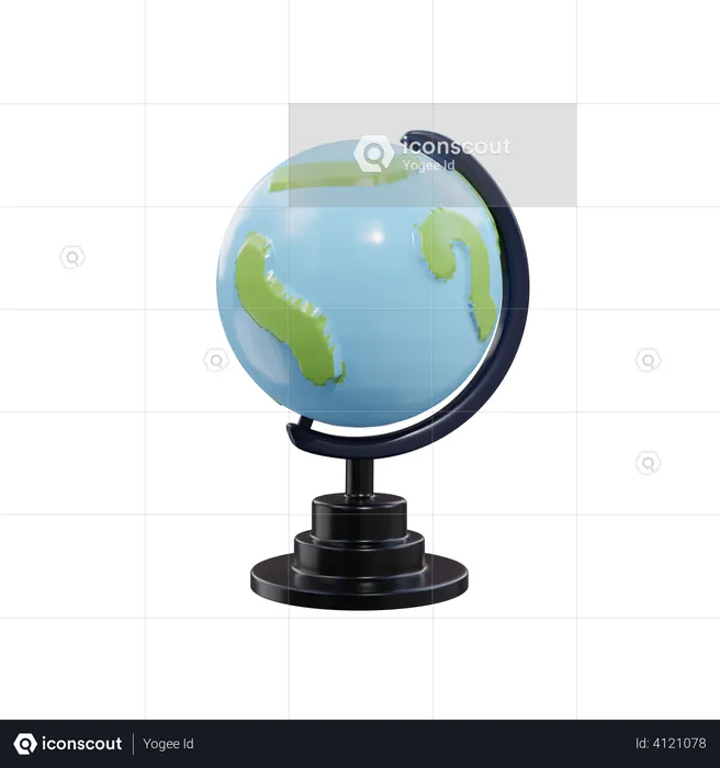 Globe  3D Illustration