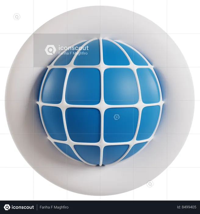 Globo  3D Icon