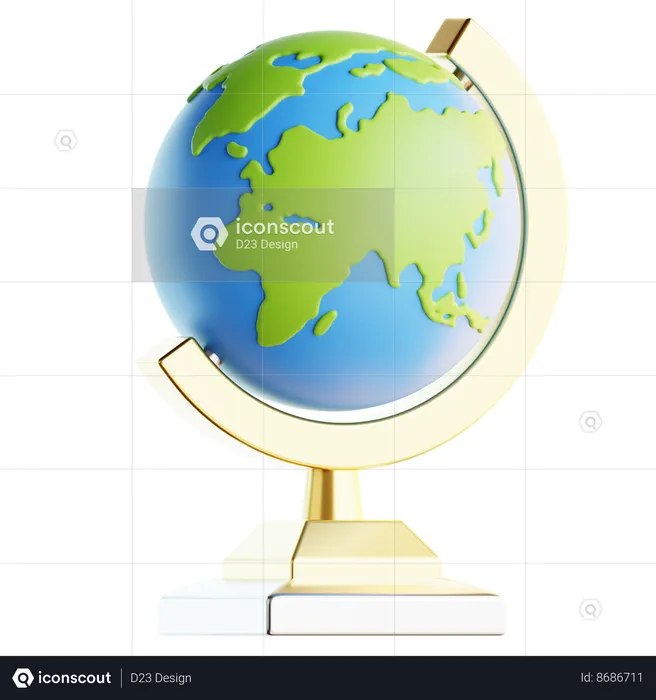 Globo  3D Icon