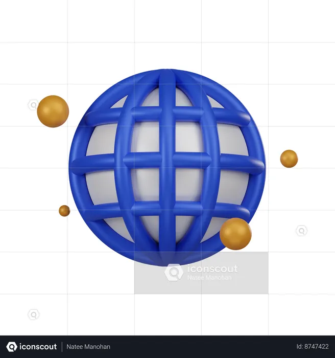 Globo  3D Icon