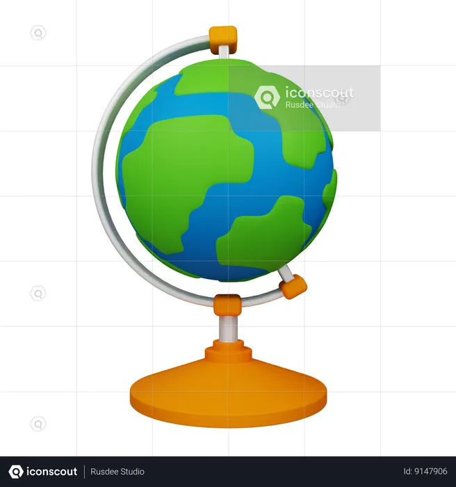 Globo  3D Icon