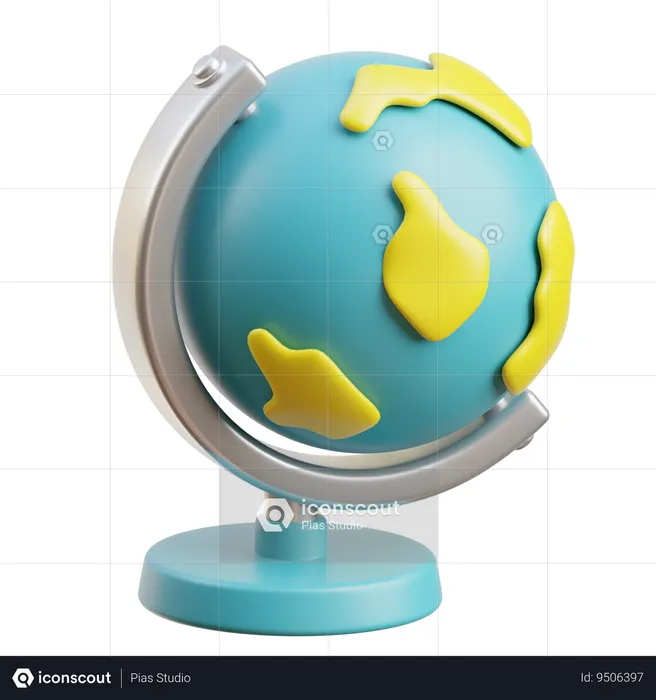 Globo  3D Icon