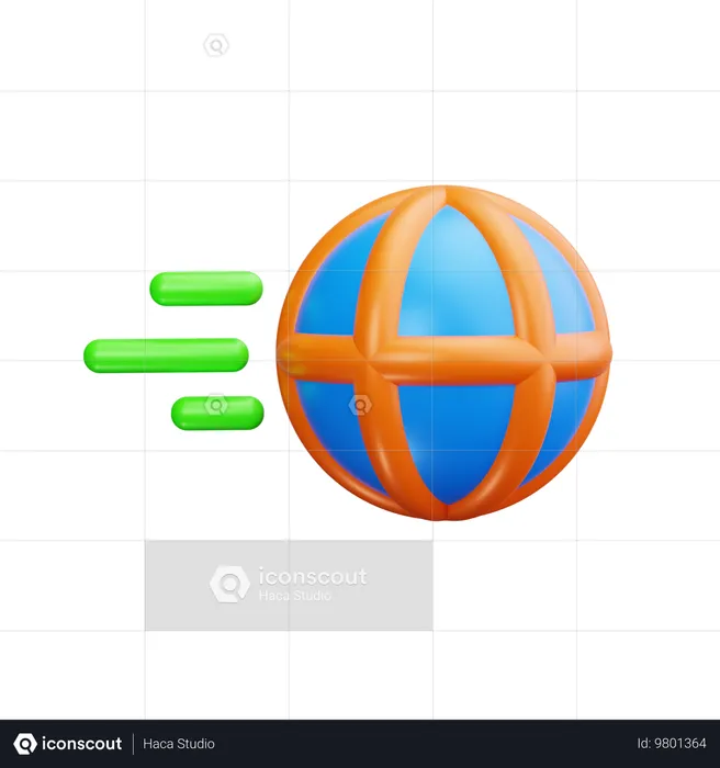 Globo  3D Icon