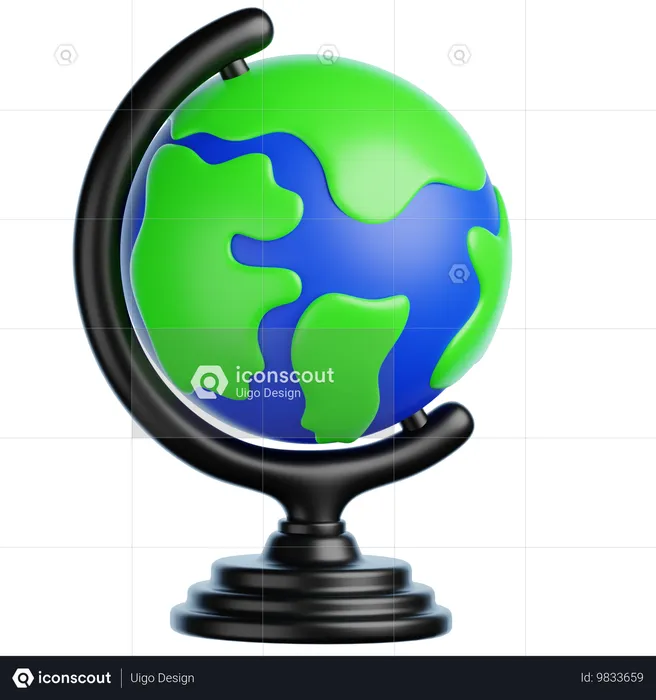 Globo  3D Icon