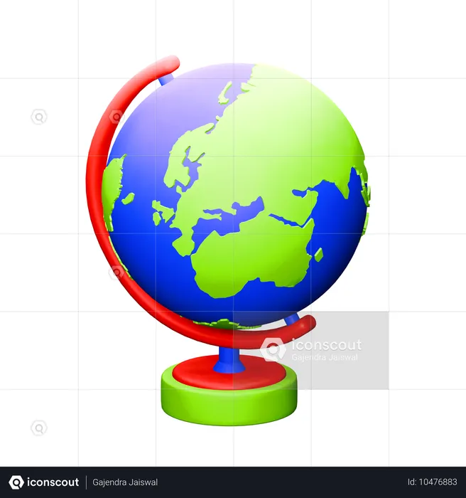 Globo  3D Icon