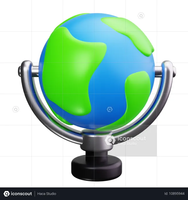 Globo  3D Icon