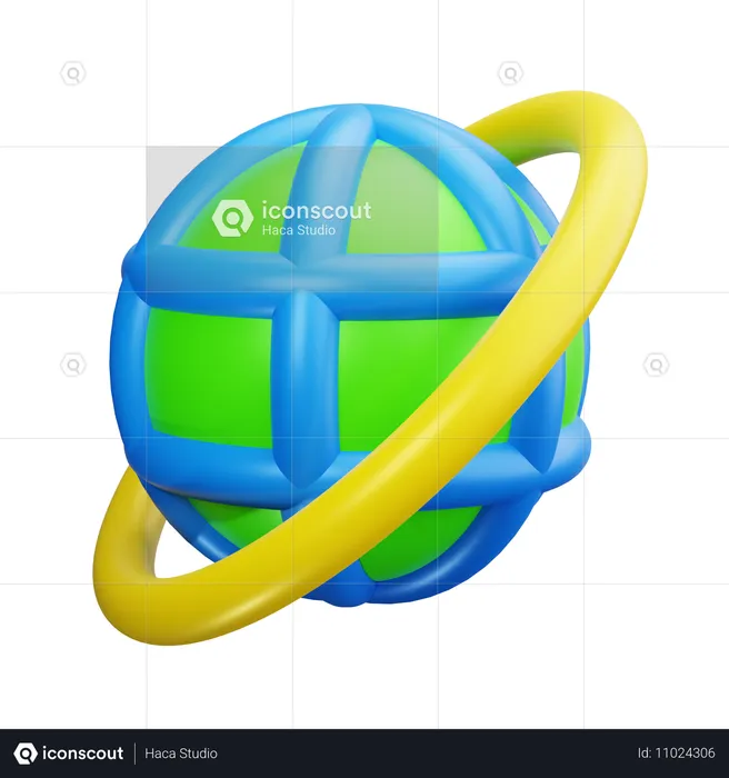 Globo  3D Icon