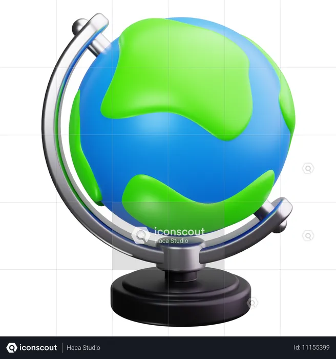 Globo  3D Icon