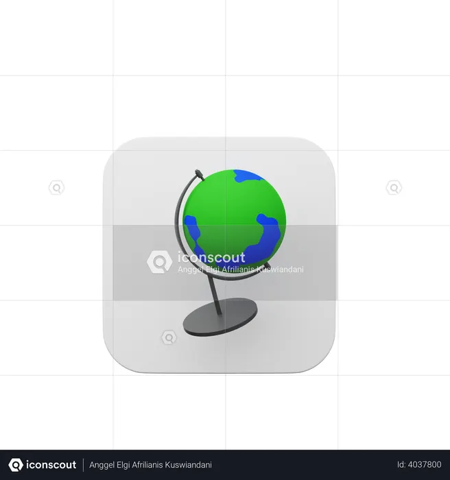 Globo  3D Illustration