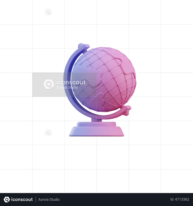 Globo  3D Illustration