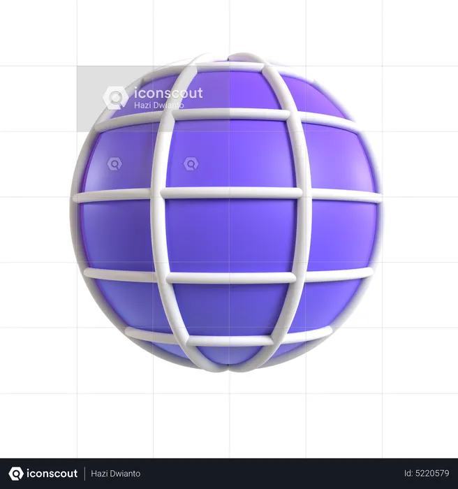 Globo  3D Icon