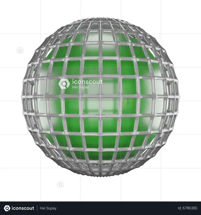 Globo  3D Icon