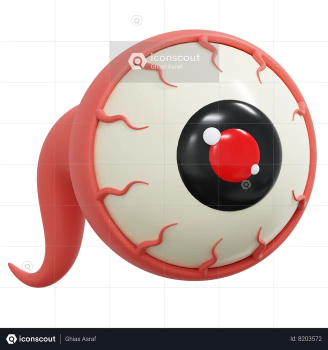 Globo ocular  3D Icon