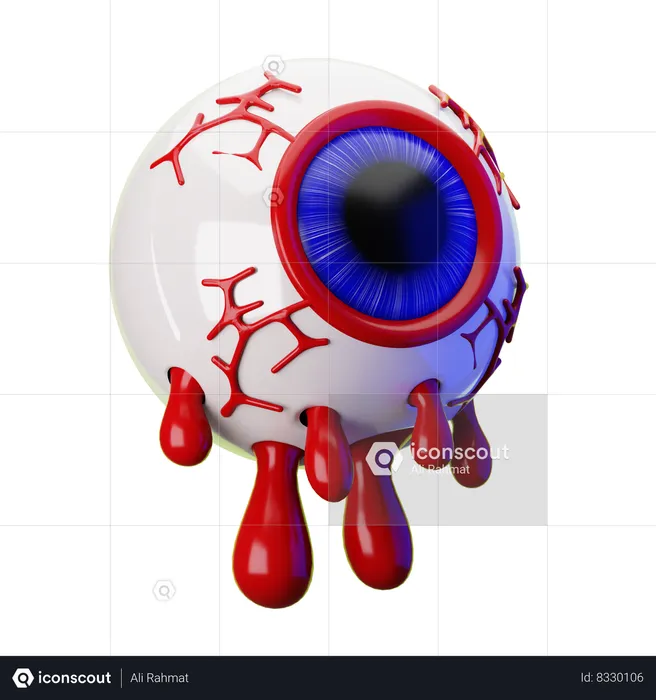 Globo ocular  3D Icon