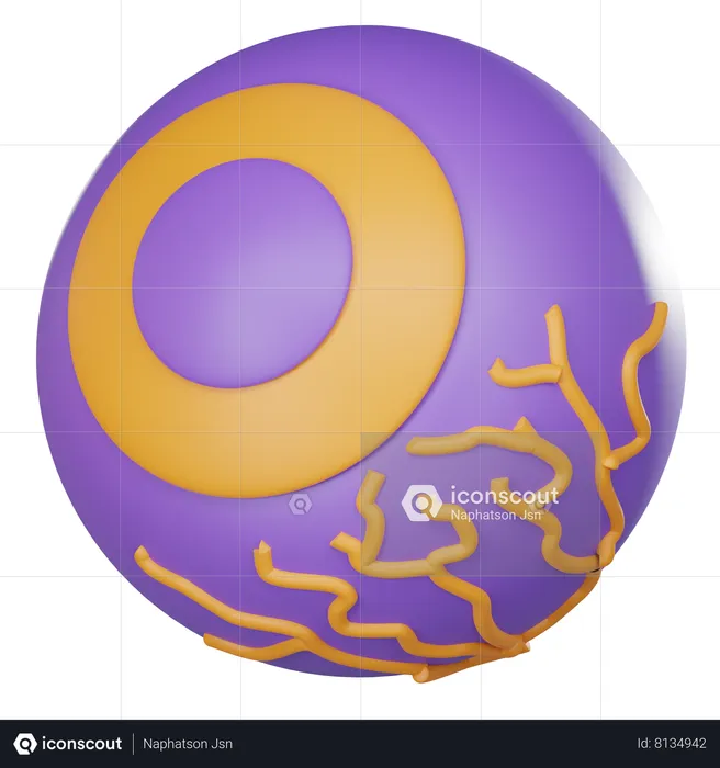 Globo ocular  3D Icon