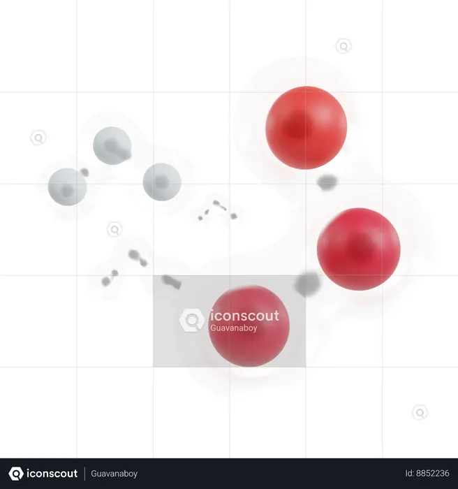 Glóbulos vermelhos  3D Icon