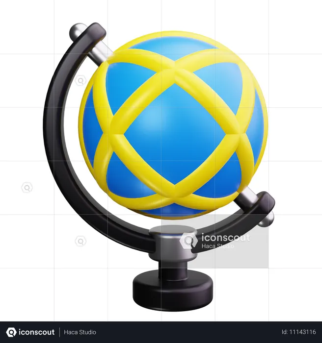 Globus  3D Icon