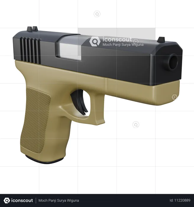 Glock  3D Icon