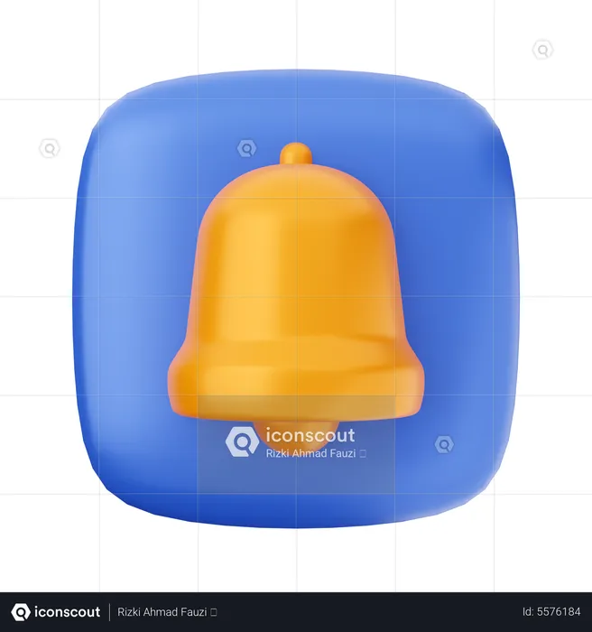 Glocke  3D Icon