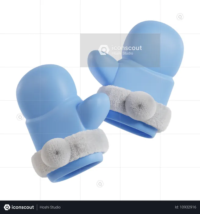 Glove  3D Icon