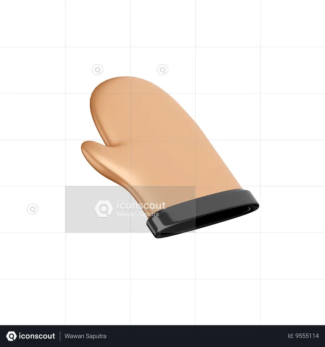 Glove  3D Icon