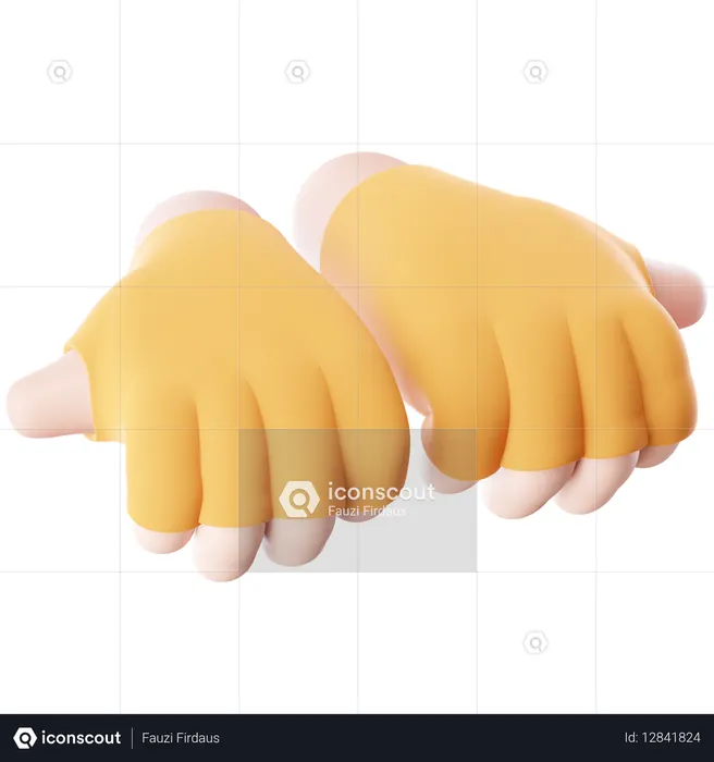 Glove  3D Icon