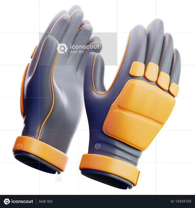 Gloves  3D Icon