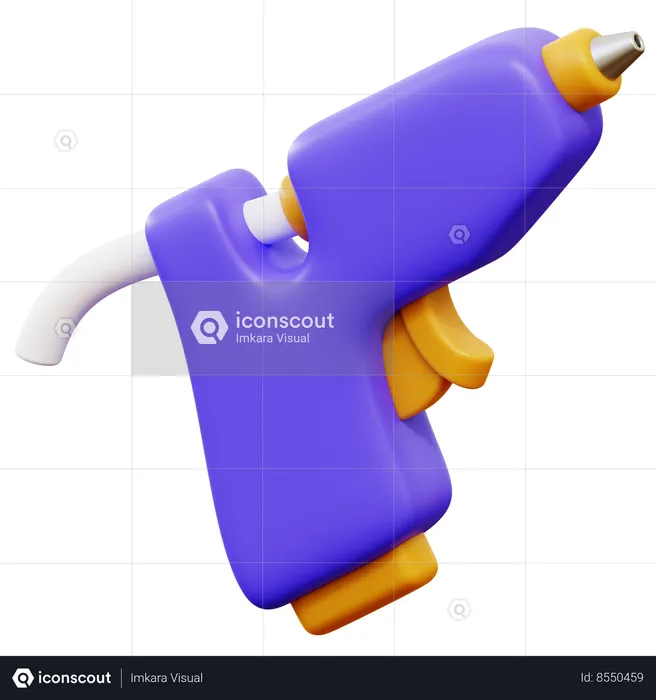 Glue gun  3D Icon