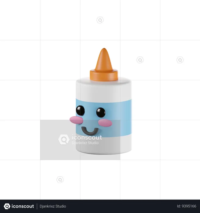 Glue Pot  3D Icon