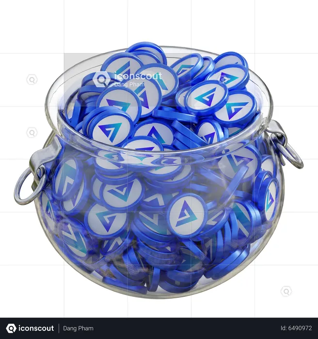 Gmx Clear Glass Pot  3D Icon